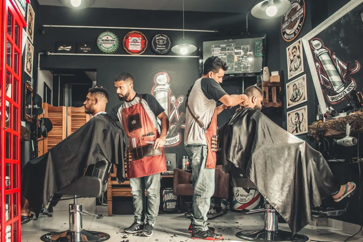 Coupe homme réalisé par Gentlemen X Barbier